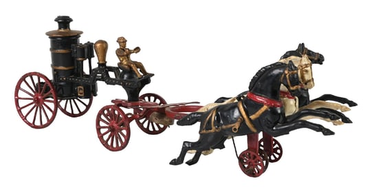 DENT MFG. HORSE-DRAWN FIRE ENGINE/PUMPER