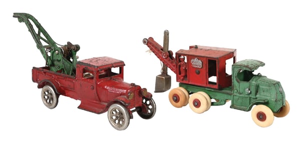 LOT OF 2: CAST IRON VEHICLES