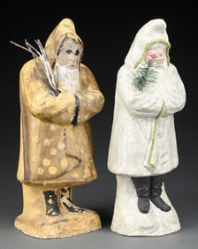 COLLECTION OF 2: PENNSYLVANIA CHALK BELSNICKEL & COMPOSITION BELSNICKEL