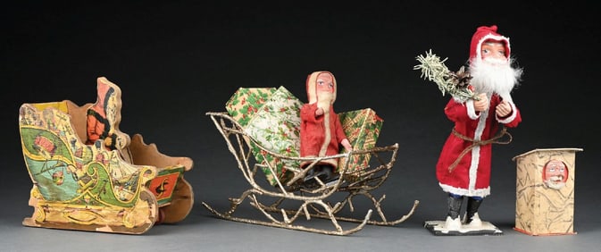 COLLECTION OF 4: VARIOUS CHRISTMAS DECORATIONS