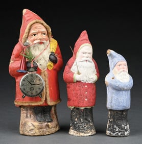 COLLECTION OF 3: PRESSED CARDBOARD BELSNICKELS