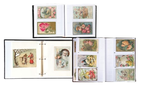 LOT OF 3:ALBUMS OF HOLIDAY DIE CUTS