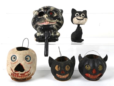 LOT OF 5: VARIOUS HALLOWEEN PIECES