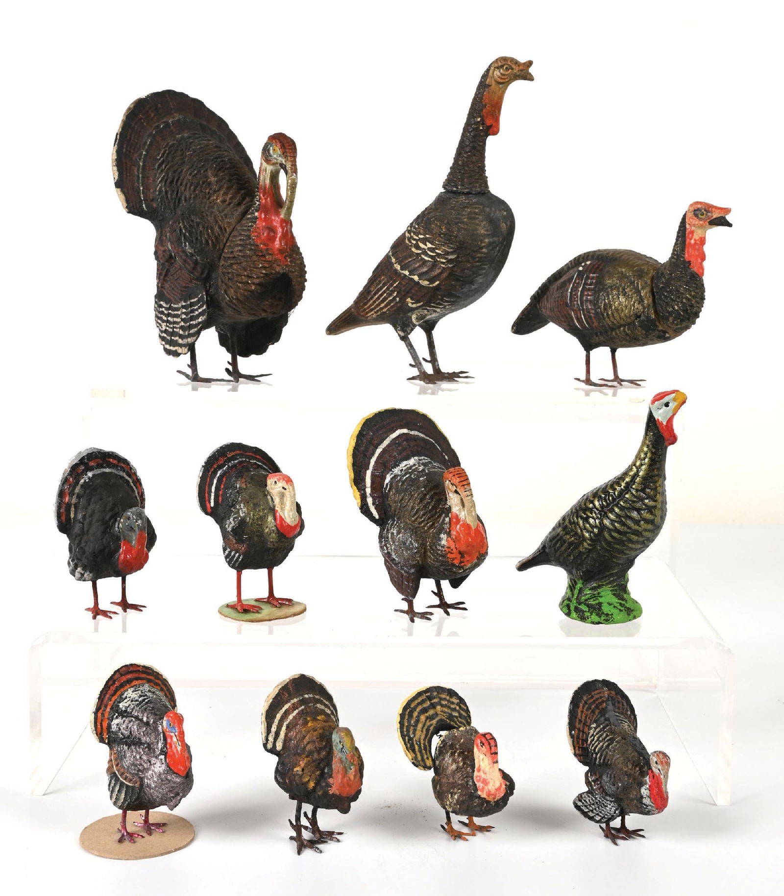 LARGE COLLECTION OF TURKEY CANDY CONTAINERS & FIGURES (1 of 2)