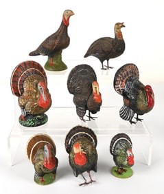 LARGE COLLECTION OF TURKEY CANDY CONTAINERS & FIGURES