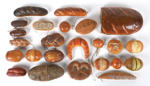 LARGE COLLECTION OF BREAD THEMED CANDY CONTAINERS