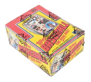 1983 TOPPS BASEBALL UNOPENED WAX BOX