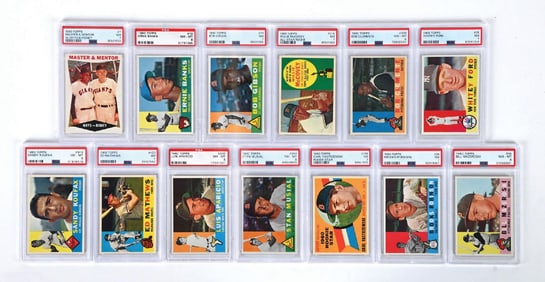 1960 TOPPS BASEBALL CARD SET