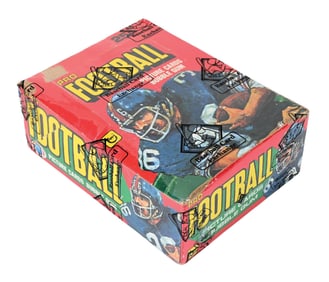 1980 TOPPS FOOTBALL UNOPENED WAX BOX