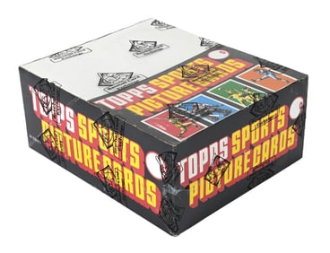 1984 TOPPS FOOTBALL UNOPENED RACK BOX