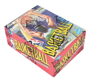 1989/90 FLEER BASKETBALL UNOPENED WAX BOX