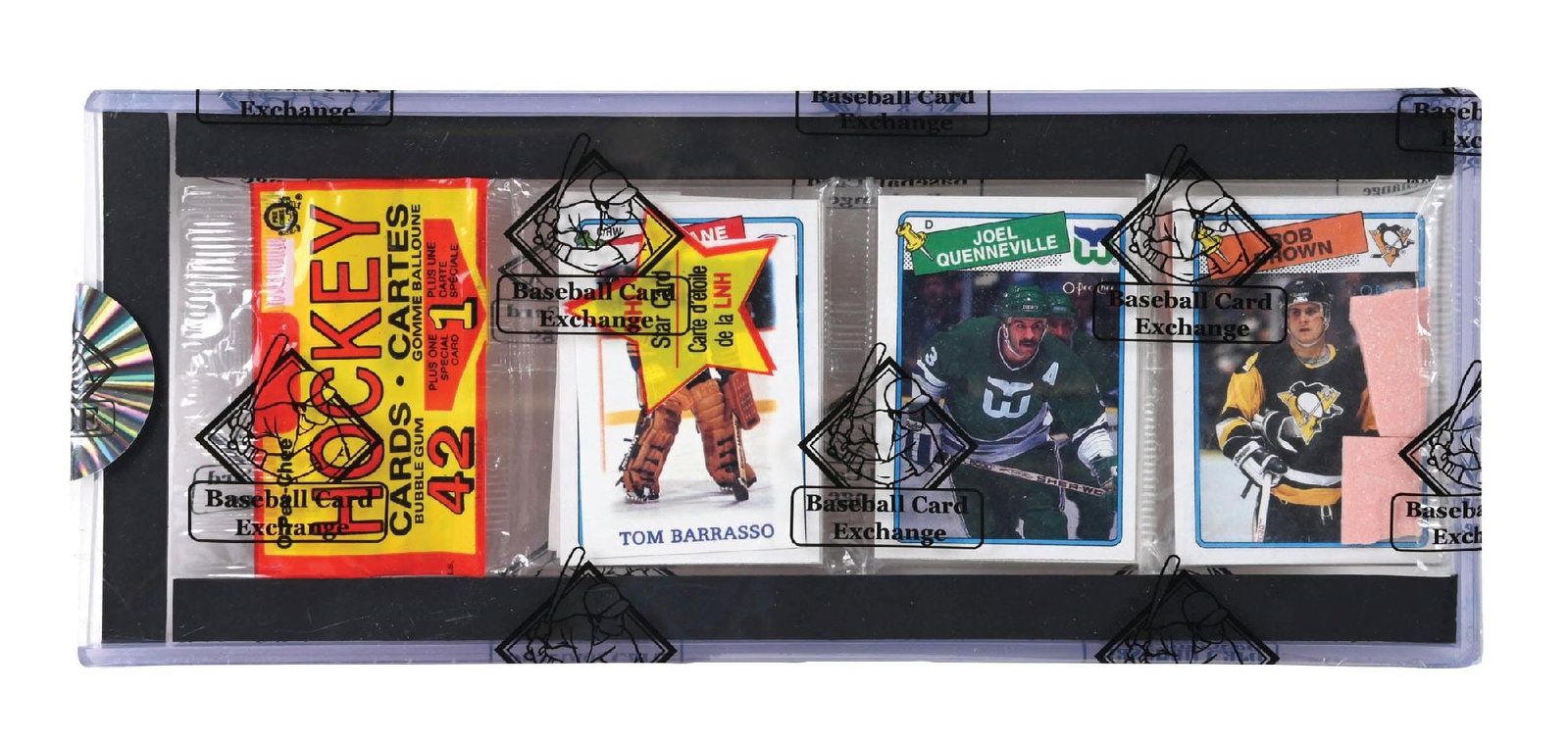 1988 OPC HOCKEY RACK PACK: BBCE verified. Condition: (Excellent) Dimensions: 13 - 1/2" x 5 - 1/2" x 1/4"