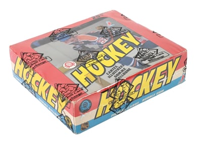 1982/83 OPC O-PEE-CHEE HOCKEY WAX BOX