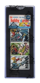 VERY RARE 1966 BATMAN & ROBIN TOPPS HOBBY CARDS