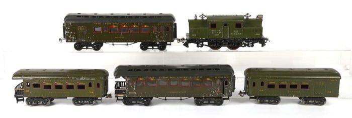 SET OF 5 IVES STANDARD GAUGE LOT