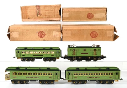 STEPHEN GIRARD PASSENGER SET OB W/ 9E, 424, 425, 426