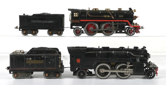 LIONEL NO. 1835E & NO. 39E LOCOMOTIVES W/ TENDERS