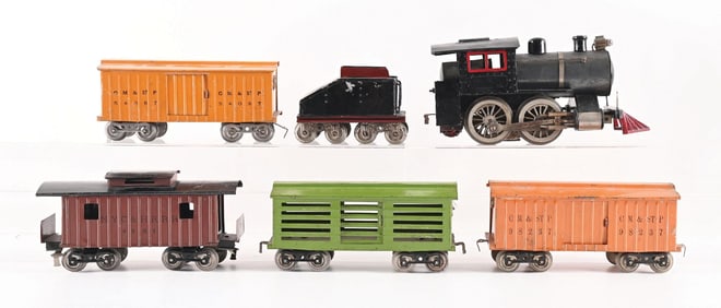 LOT OF 6: LIONEL NO. 5 LOCOMOTIVE