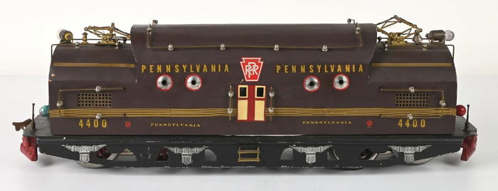 STANDARD GAUGE P.R.R ELECTRIC OUTLINE LOCOMOTIVE NO. 4400 DUAL MOTOR