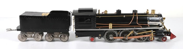STANDARD GAUGE 4-6-2 LOCOMOTIVE & TENDER