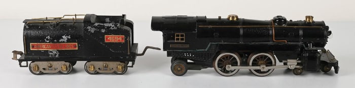 AMERICAN FLYER STANDARD GAUGE LOCOMOTIVE W/ NO. 4694 TENDER