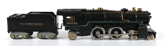 AMERICAN FLYER STANDARD GAUGE STEAM LOCOMOTIVE & TENDER