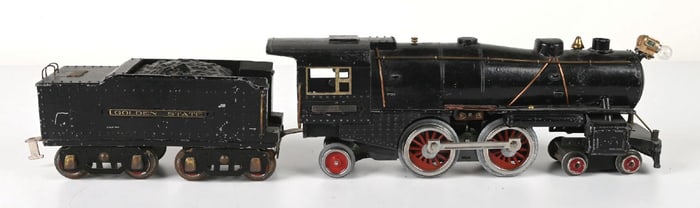 AMERICAN FLYER TRAIN ENGINE W/ TENDER
