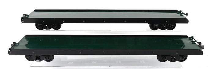 3" GAUGE FLAT CARS