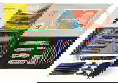 LOT OF 3: ROKAL TRAIN SETS IN BOX