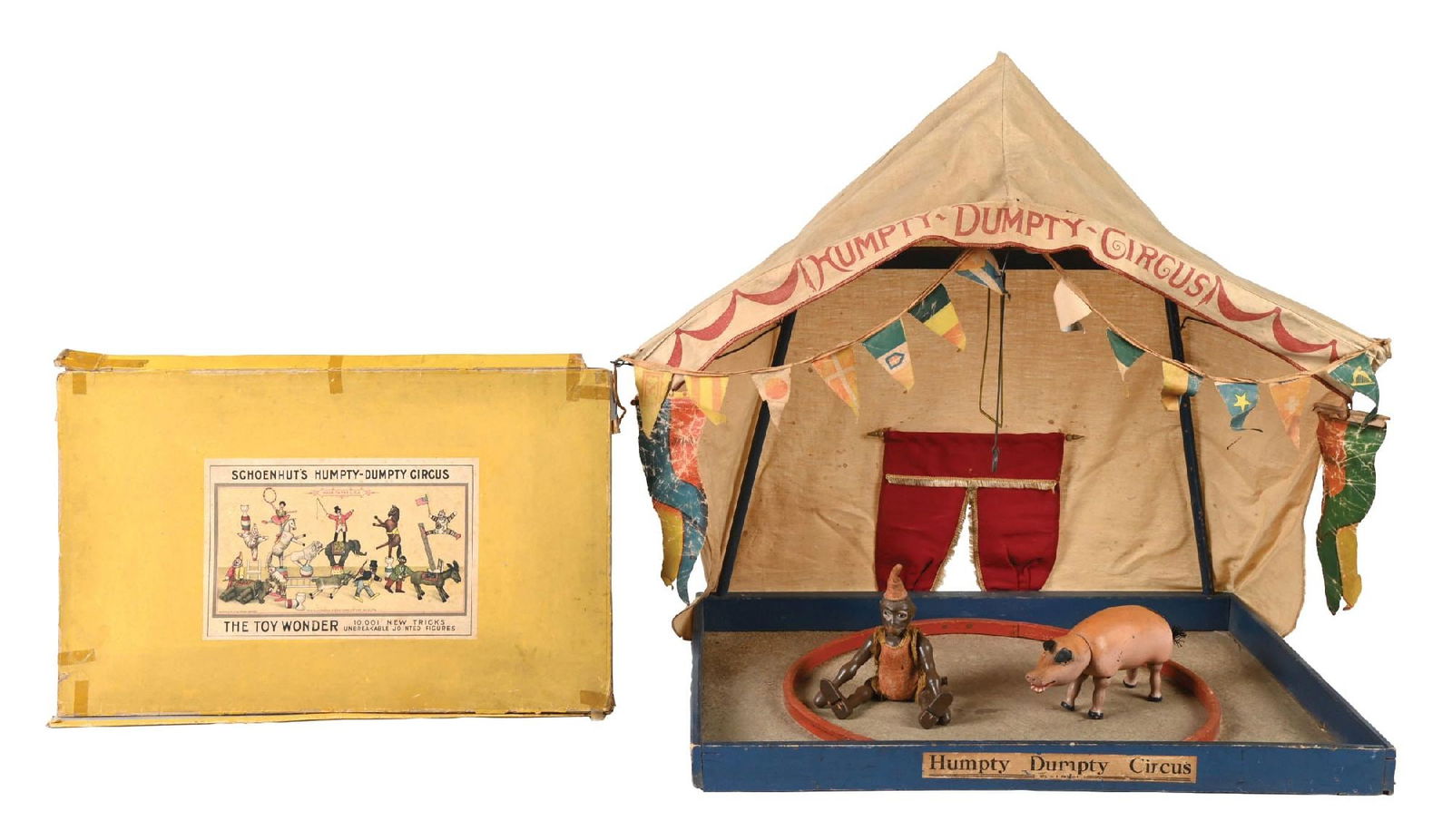 PRE-WAR SCHOENHUT HUMPTY-DUMPTY CIRCUS (1 of 5)