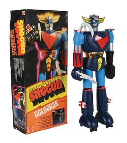 SHOGUN GOLDORACK ROBOT, MATTEL, INC. 1978 W/ ORIGINAL BOX