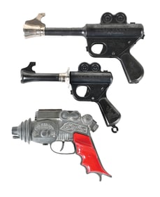 LOT OF 3: VARIOUS AMERICAN-MADE SPACE GUNS
