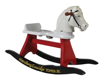 COLLECTION OF 7 VARIOUS VINTAGE HOPALONG CASSIDY & TOPPER ITEMS