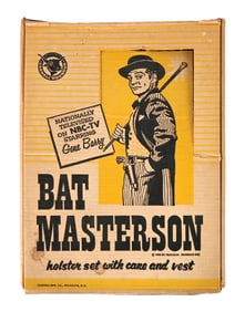 BAT MASTERSON HOLSTER SET W/ CANE & VEST