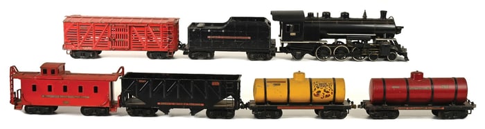 BUDDY "L" 7-PIECE OUTDOOR RAILWAY SET