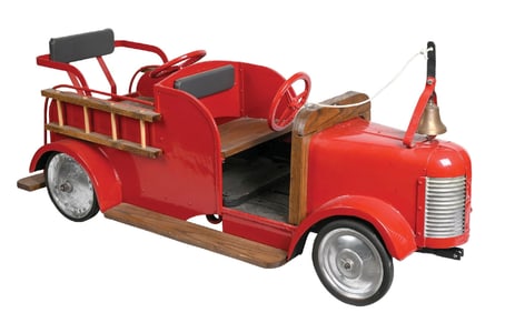 CONEY ISLAND CARNIVAL CAROUSEL FIRE ENGINE