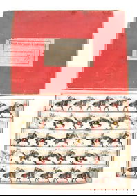 W. BRITAIN'S NORTH AMERICAN INDIANS & COWBOYS IN 5-TIER BOX