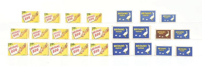 W. BRITAIN'S PICTURE PACKS, FARM & ZOO