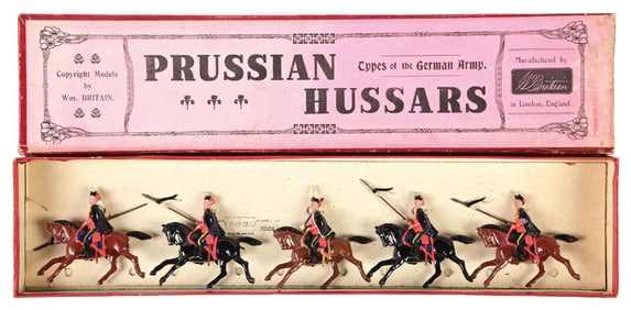 BRITAIN'S SET NO. 153 PRUSSIAN HUSSARS