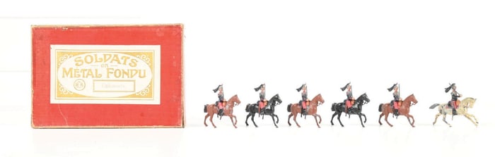 W. BRITAIN'S PARIS OFFICE CUIRASSIERS