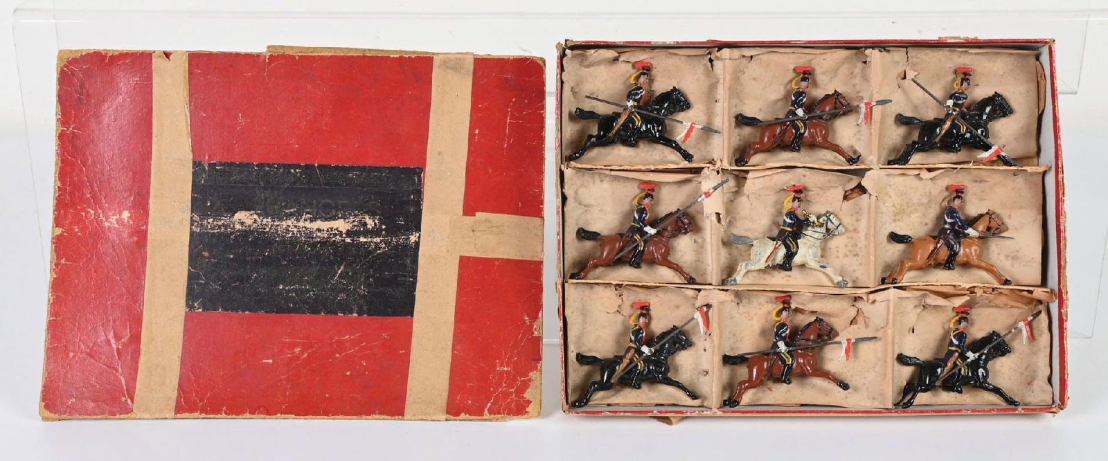 W. BRITAIN'S 12TH LANCERS SET NO. 4 (1 of 2)