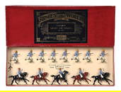 W. BRITAIN'S JAPANESE CAVALRY & INFANTRY SET NO. 95