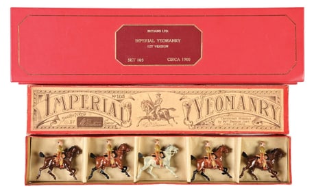 W. BRITAIN'S IMPERIAL YEOMANRY SET NO. 105