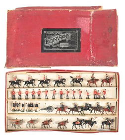 W. BRITAIN'S TYPES OF THE BRITISH ARMY DISPLAY SET NO. 29