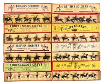 BRITAIN'S SETS NO. 400, 32, 1, 1343, & OTHERS