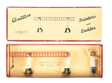W. BRITAIN'S PAINTERS AND LADDER SET NO. 1495