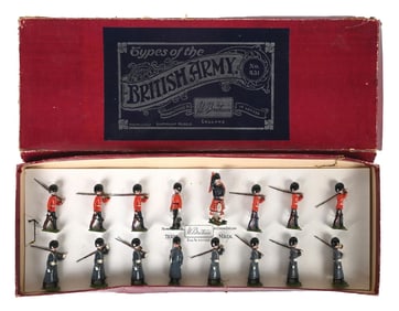 W. BRITAIN'S TYPES OF THE BRITISH ARMY