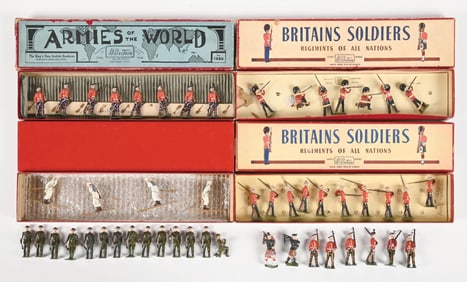 BRITAIN'S SET NO. 1395, 1283, & MISCELLANEOUS FIGURES