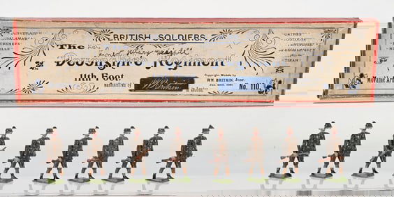 W. BRITAIN SET NO. 110 W/ BOX