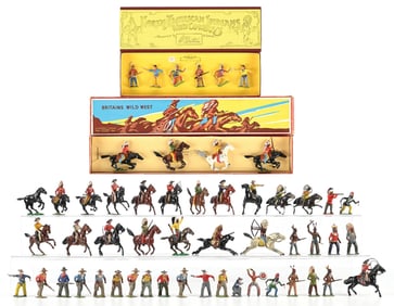 W. BRITAIN'S NORTH AMERICAN INDIAN SETS